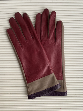 Перчатки 896 Бордовый (520)